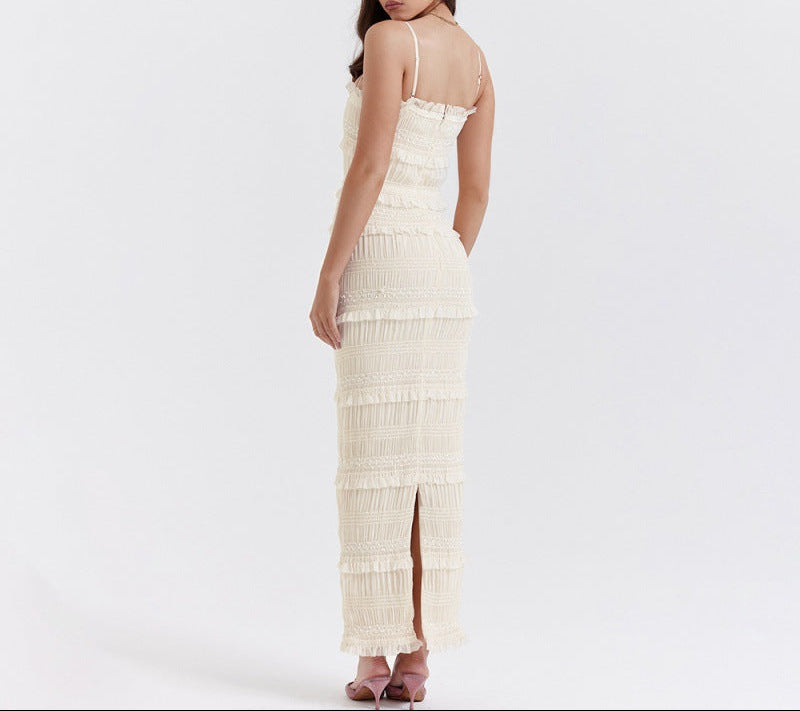 Vestido Enigma Canelado