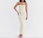 Vestido Enigma Canelado