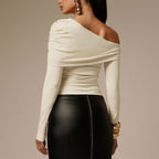 Blusa Vanguarda Assimétrica