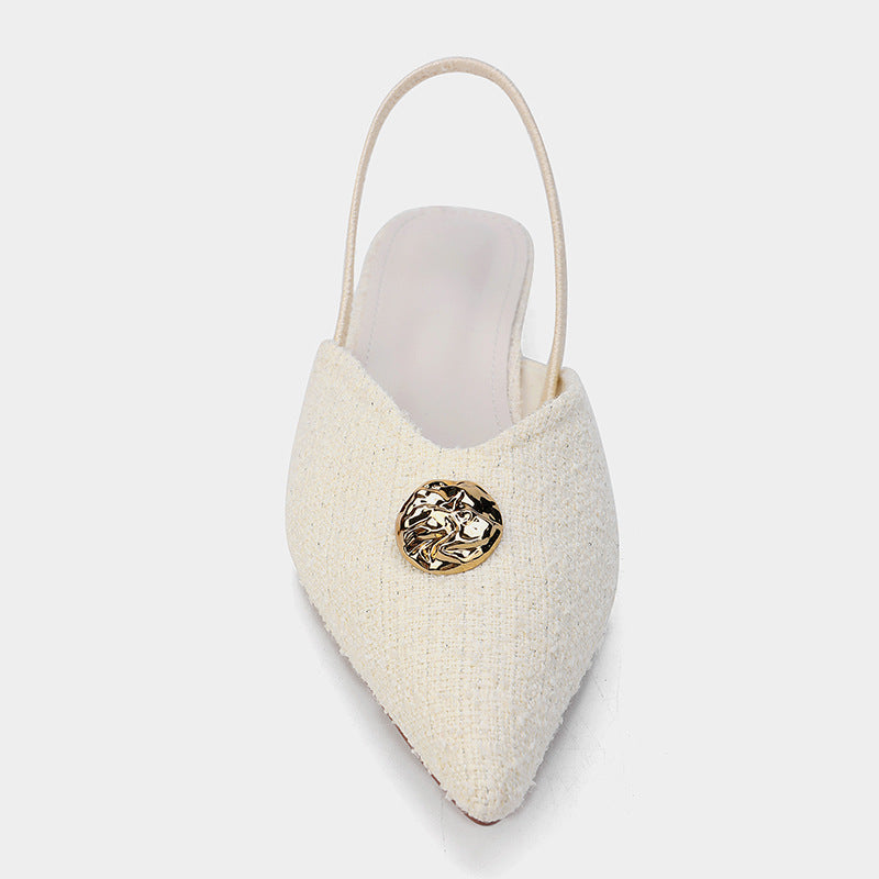 Sandálias Silhueta de Vanguarda