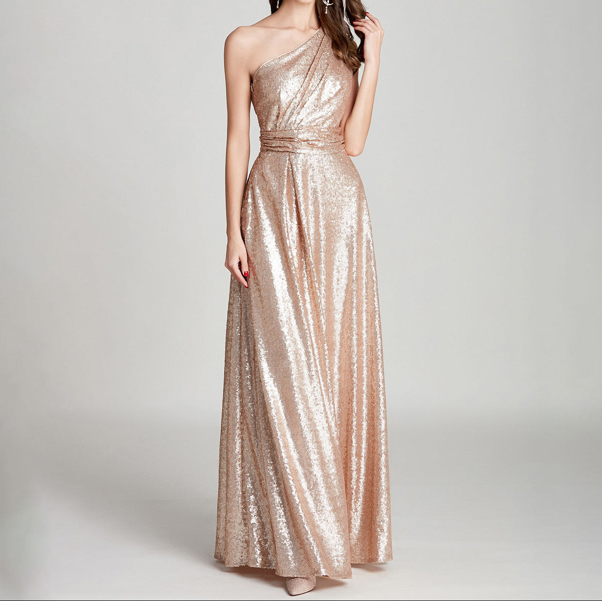 Vestido Gala Aurora Boreal