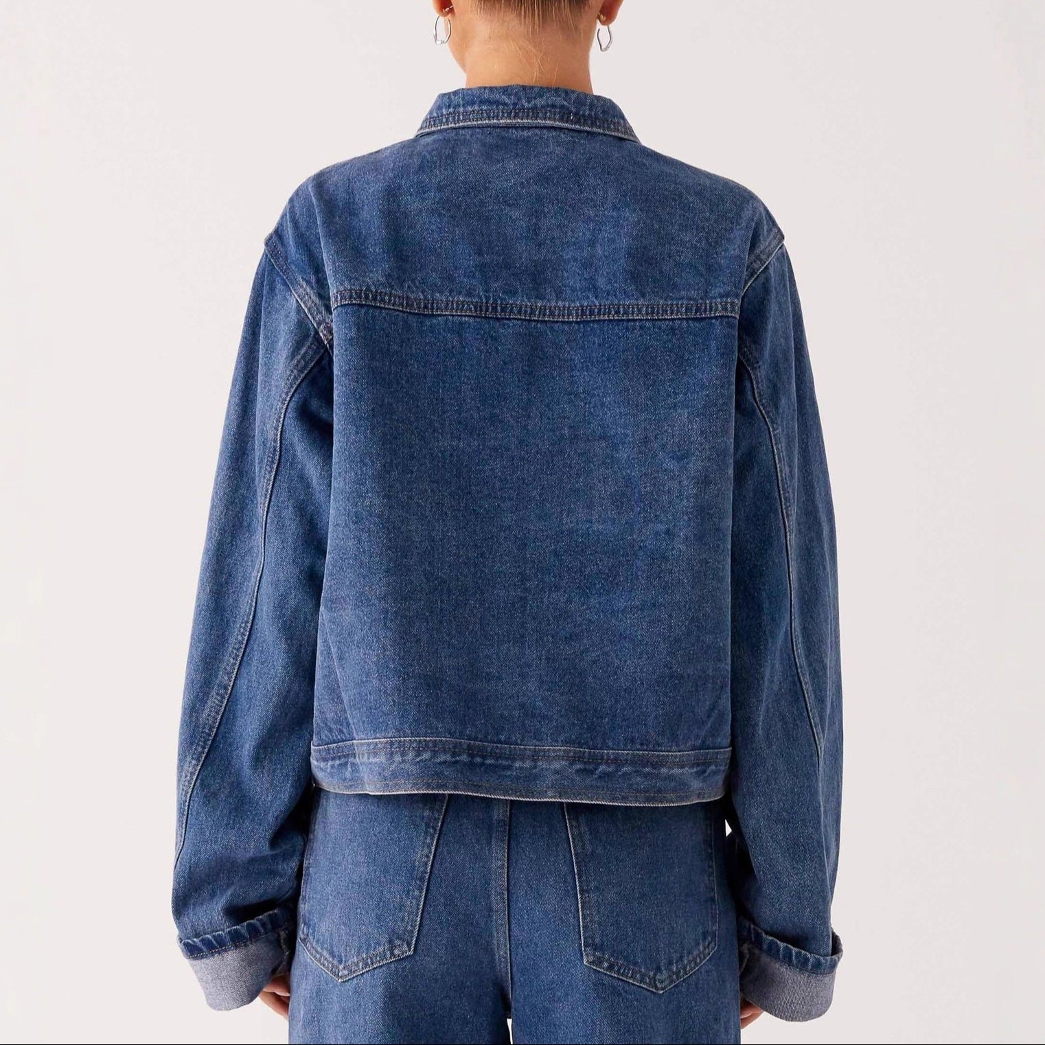 Blazer Blue Denim Moderno