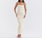 Vestido Enigma Canelado