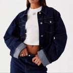 Blazer Blue Denim Moderno