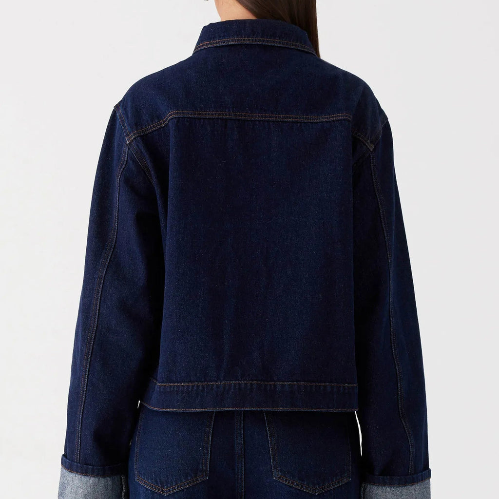 Blazer Blue Denim Moderno