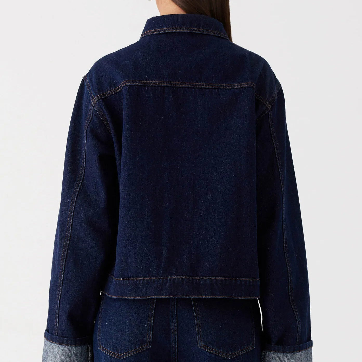 Blazer Blue Denim Moderno